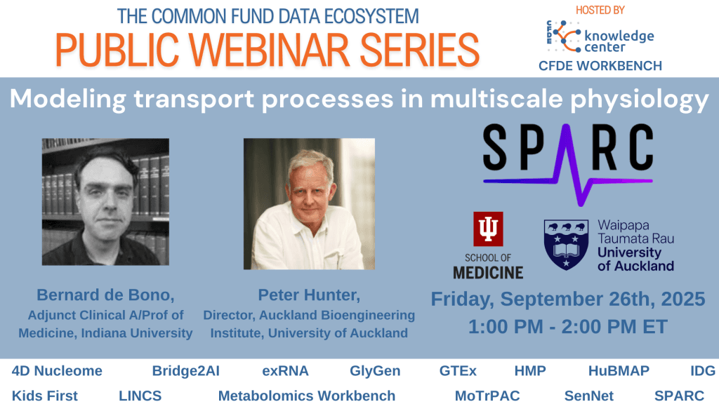 CFDE Webinar Series