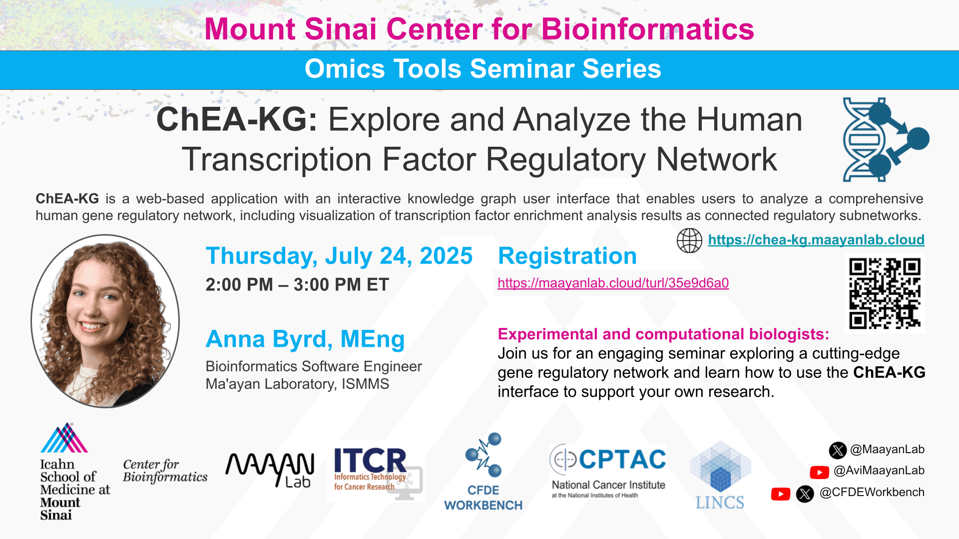 ChEA-KG: Explore and Analyze the Human Transcription Factor Regulatory Network
